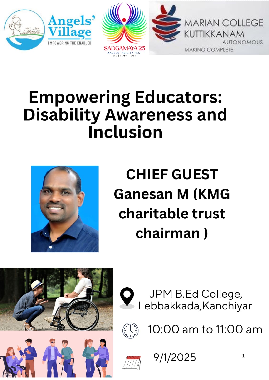 Empowering educators:Disability awareness and inclusion 